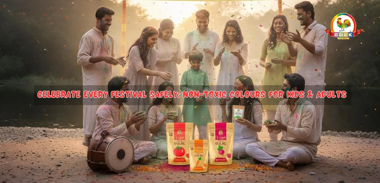 Safe & Non-Toxic Colours: Celebrate Festivals Worry-Free