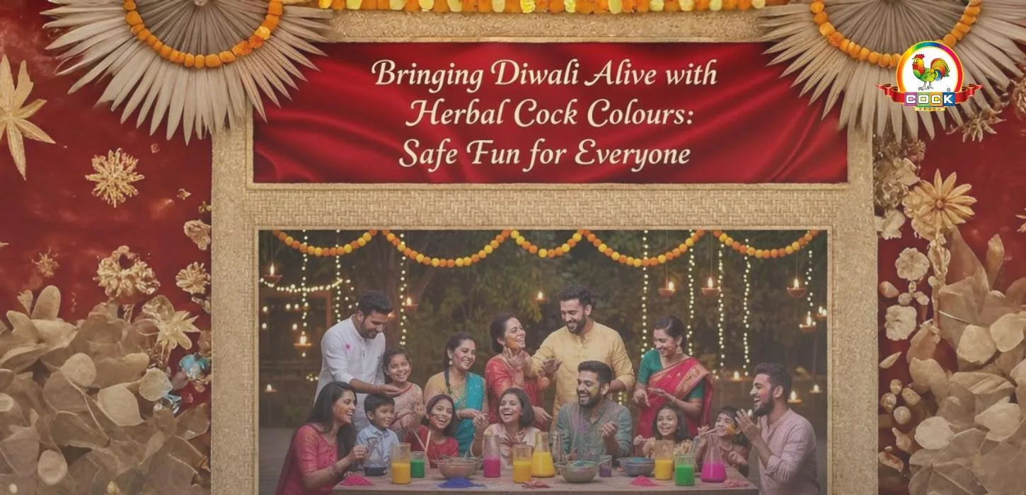Bringing Diwali Alive with Herbal Cock Colours