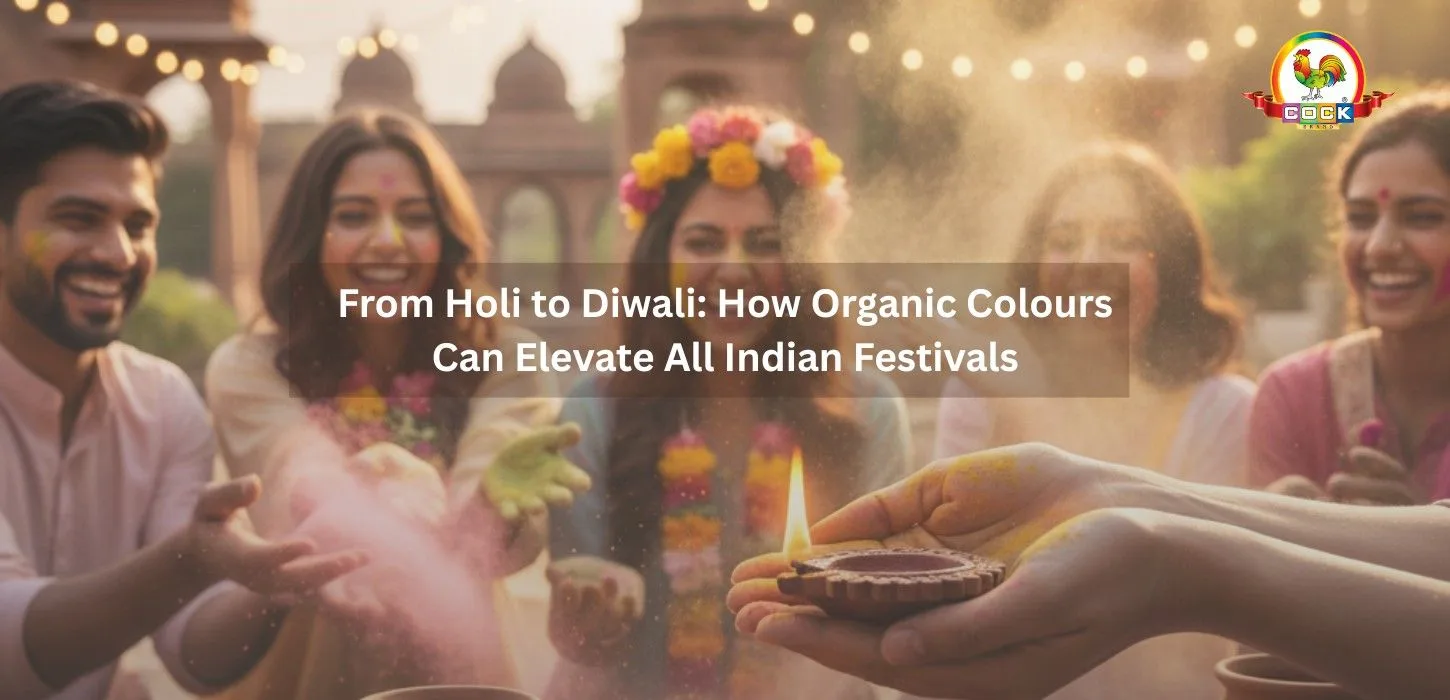 From Holi to Diwali: Celebrate with Safe Organic Colours
