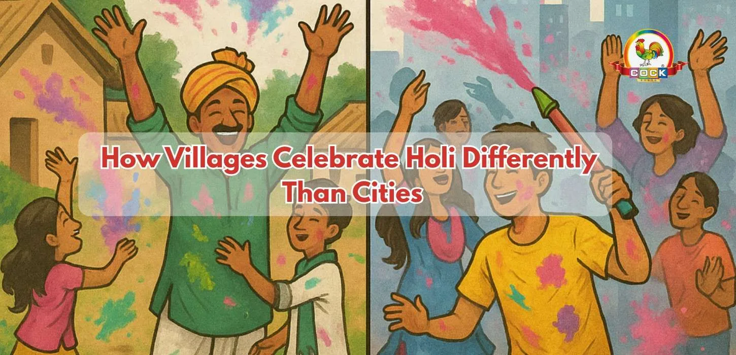 How Villages Celebrate Holi Differently Than Cities