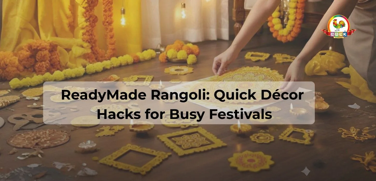 ReadyMade Rangoli Colours By Cock Colours