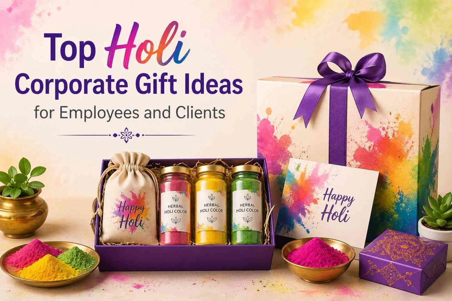 Best Holi Corporate Gift Ideas for Employees and Clients