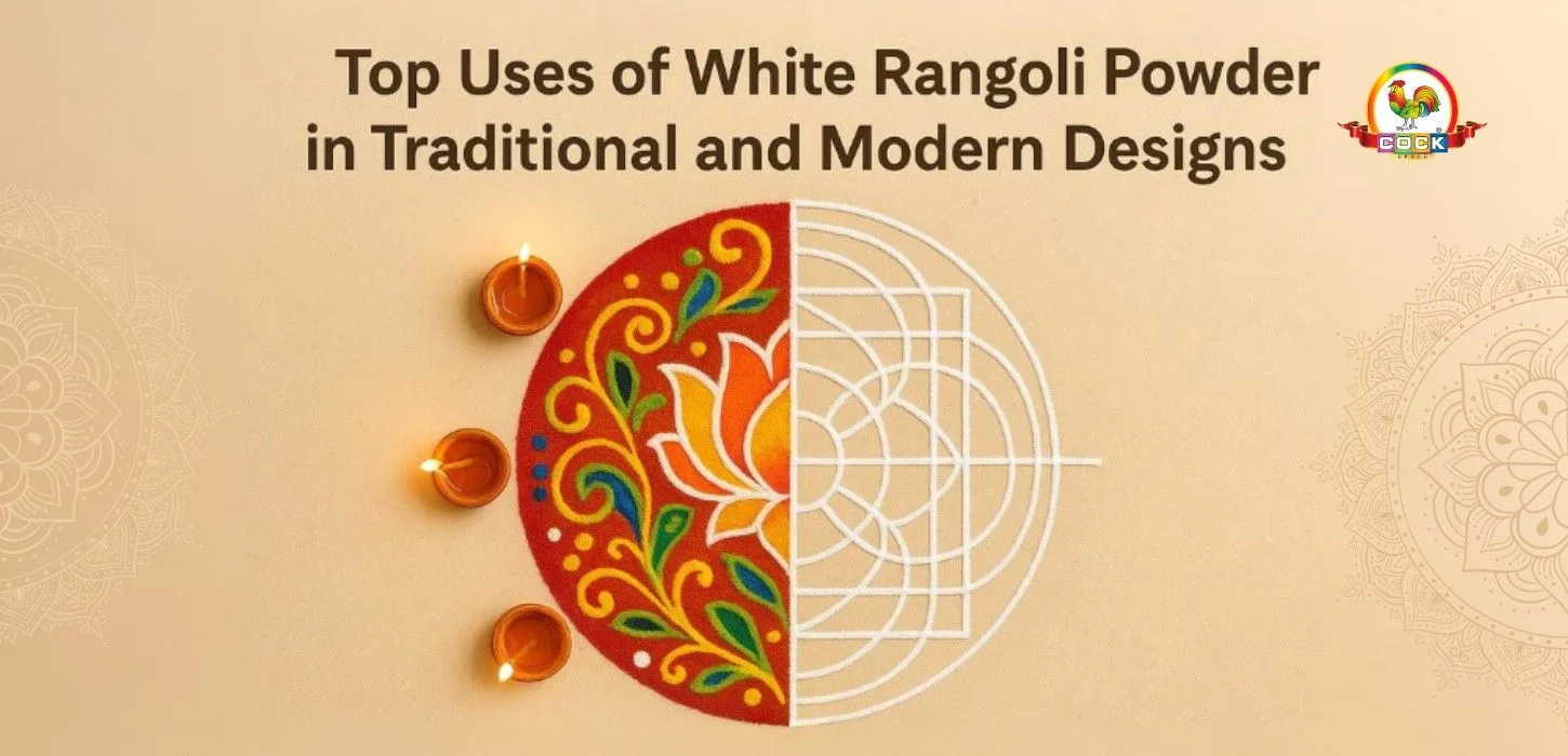 Top Uses of White Rangoli Powder in Traditional Designs