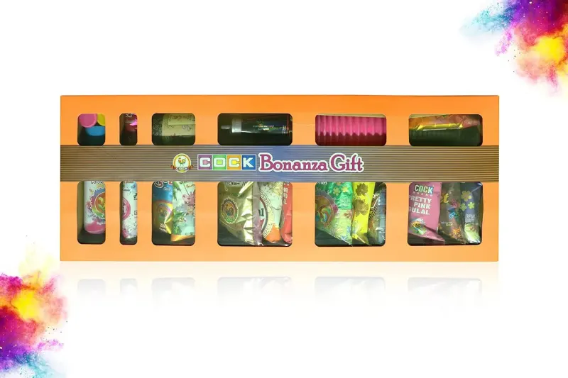 Herbal Gold Gulal Gift Box