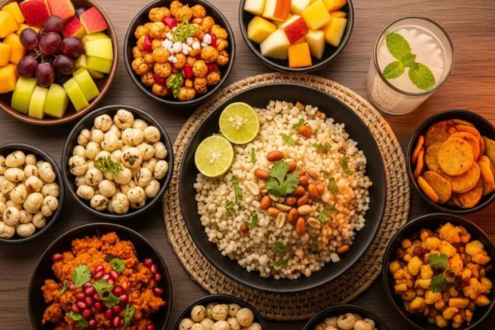 Hing for digestion in party snacks
